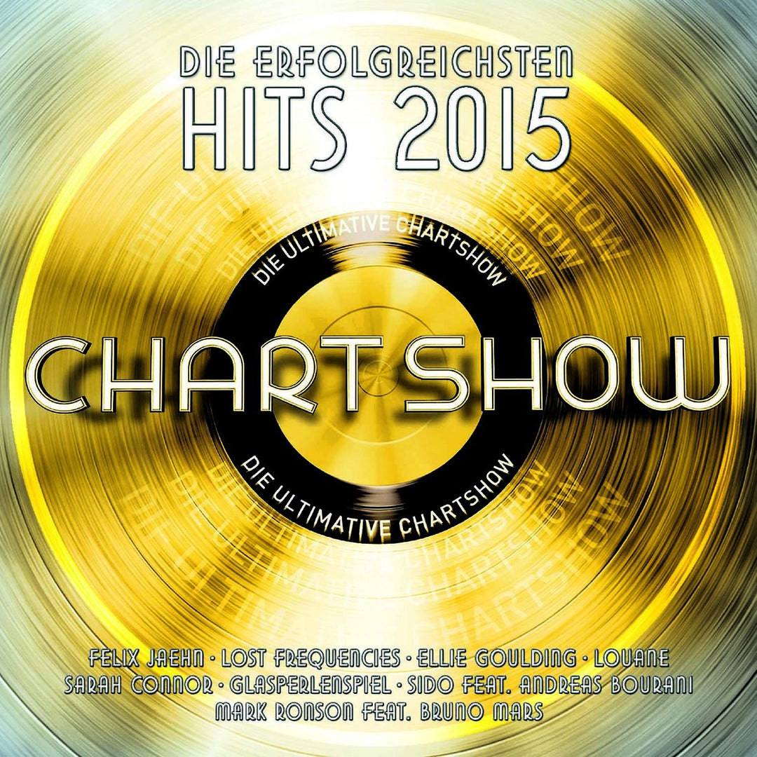 Die Ultimative Chartshow - Hits 2015, Audio-CD