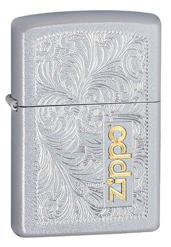 Zippo tt-352 Feuerzeug Benzin Messing Chrom 5,70 x 1,20 x 3.70 cm
