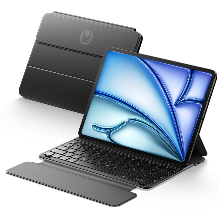 HOU für Tastatur iPad Air 11 Zoll M2/M3 &amp; Air 5./4. Gen. &amp; Pro 11 Zoll 4.–1. Gen. (2018–2022), Ultra