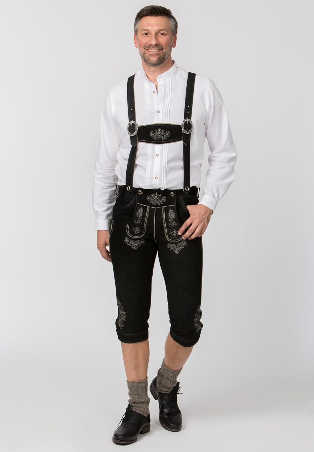 Stockerpoint Herren Hose 44 Schwarz Gespeckt, 44 Schwarz Gespeckt