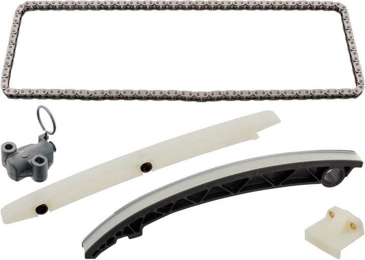 febi bilstein 34162 Steuerkettensatz für Nockenwelle, mit Gleitschienen und Kettenspanner , 1 Stück