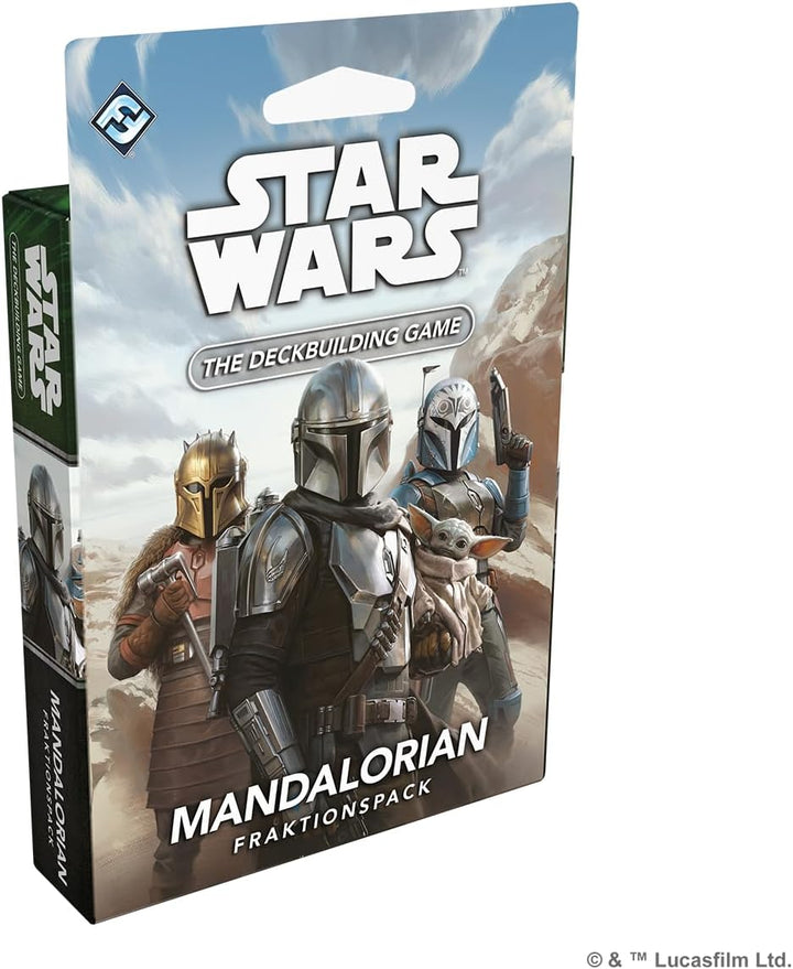 Asmodee, Star Wars: The Deckbuilding Game – Mandalorian, Fraktionspack-Erweiterung, FFG, Kennerspiel
