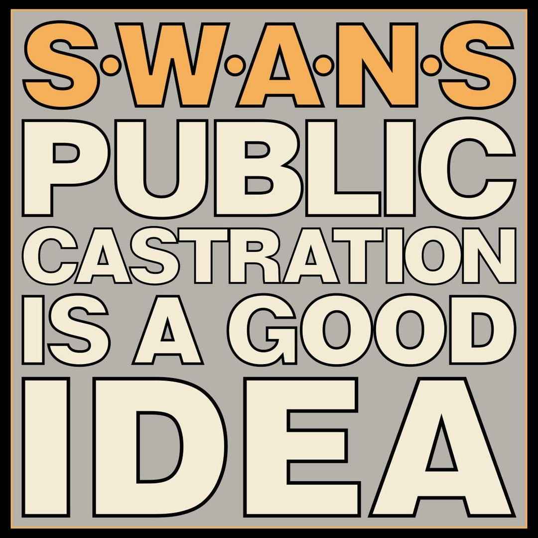 Public Castration Is a Good Idea, Vinyl