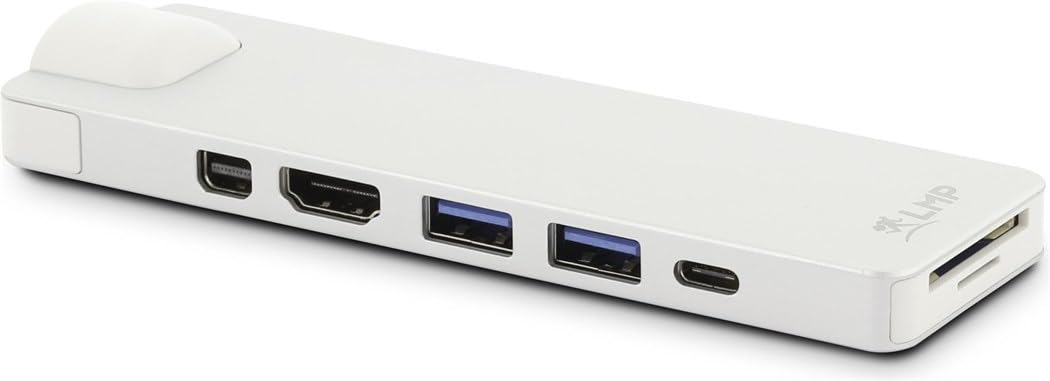 LMP USB-C Compact Dock 4K 8-Port Silber, 17278