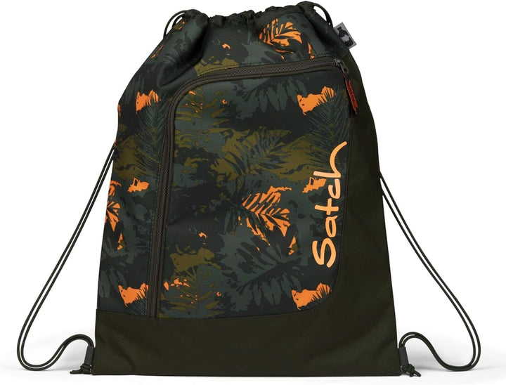 Satch Match Schulrucksack Set 3tlg. inkl. Schlamperbox und Sportbeutel Jurassic Jungle, Jurassic Jun