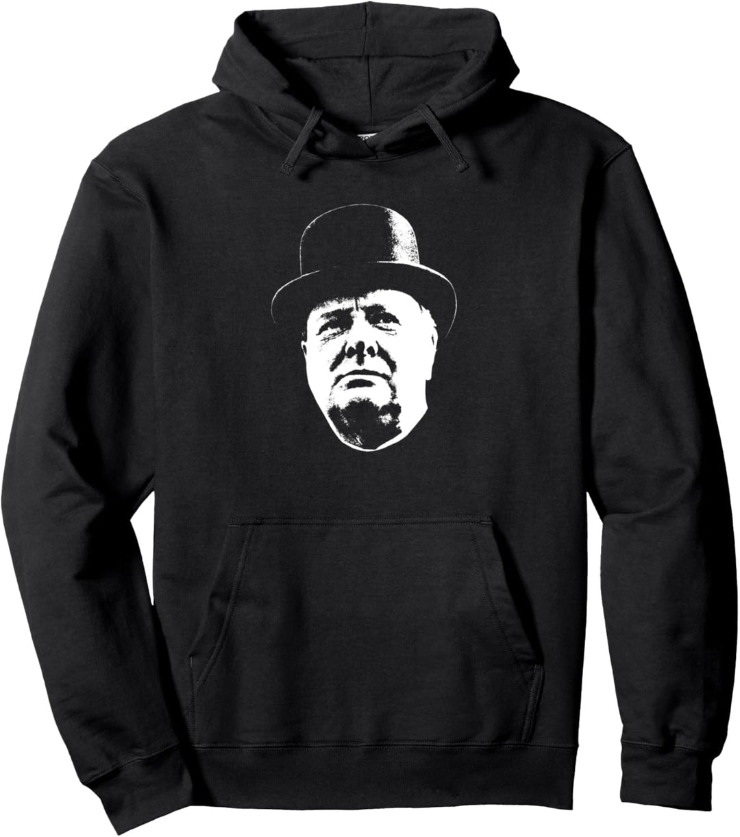 Sir Winston Churchill Pullover Hoodie