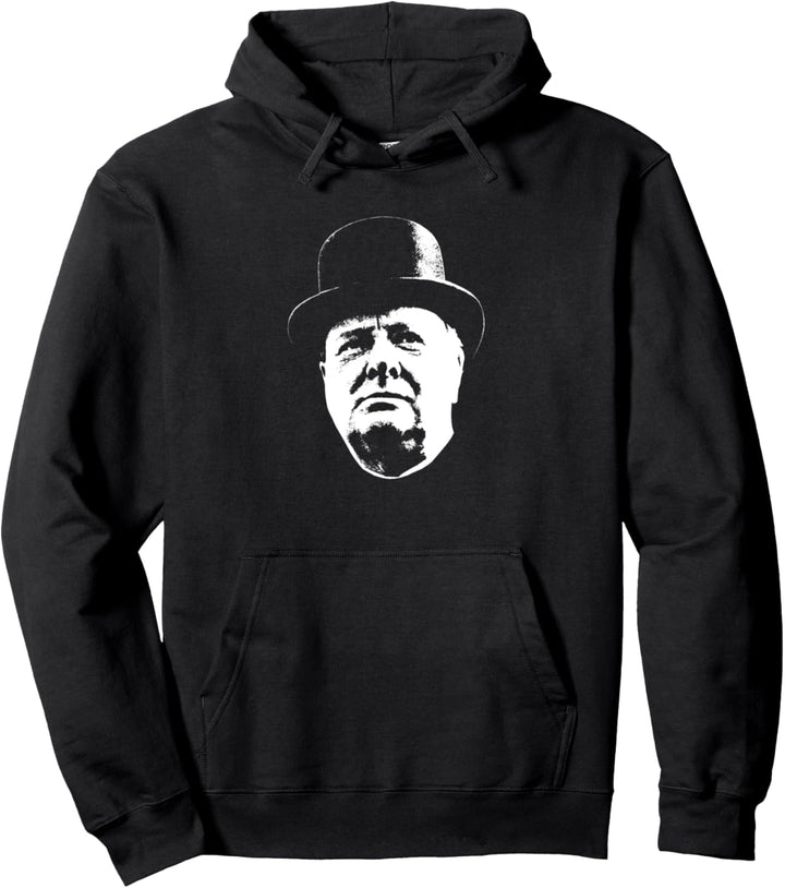 Sir Winston Churchill Pullover Hoodie