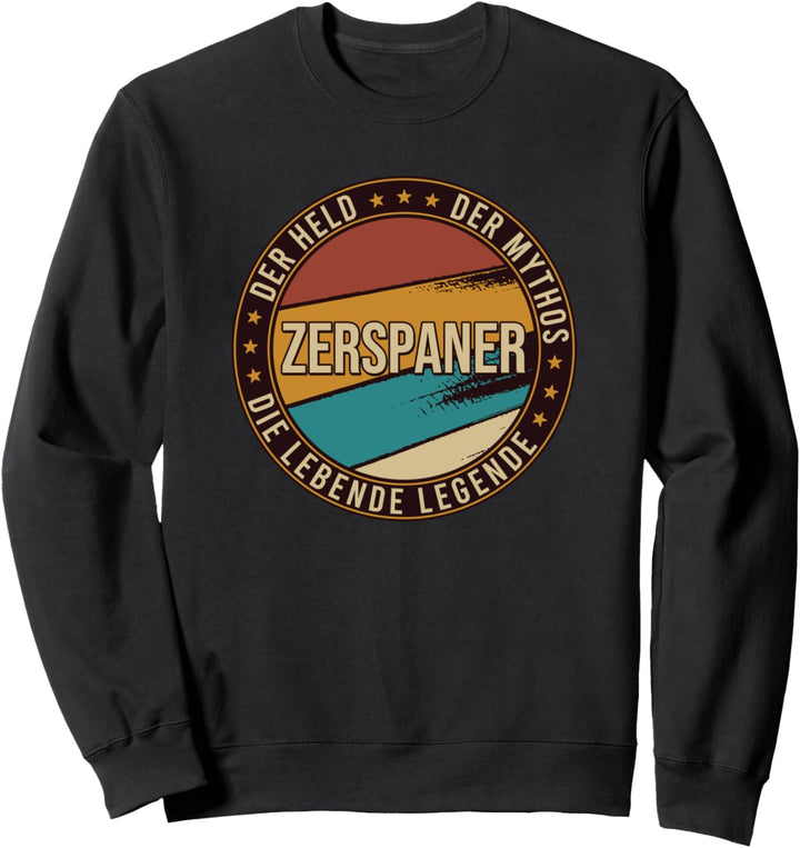 Zerspanungsmechaniker Legende Vintage Zerspaner Sweatshirt