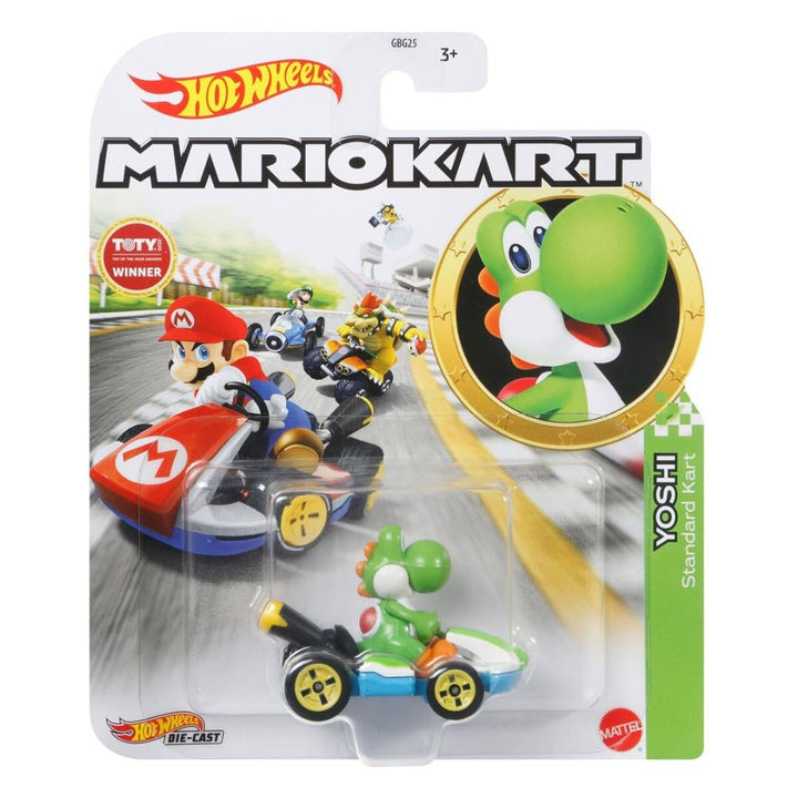 Hot Wheels Mario Kart Yoshi Kart Standard