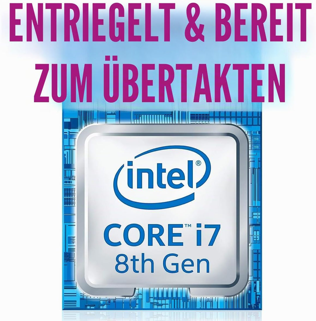 Intel Core i7-8700K Prozessor (12 MB Cache, bis zu, 6 core, 3.70 GHz) i7-8700K Prozessor 3.70 GHz, i