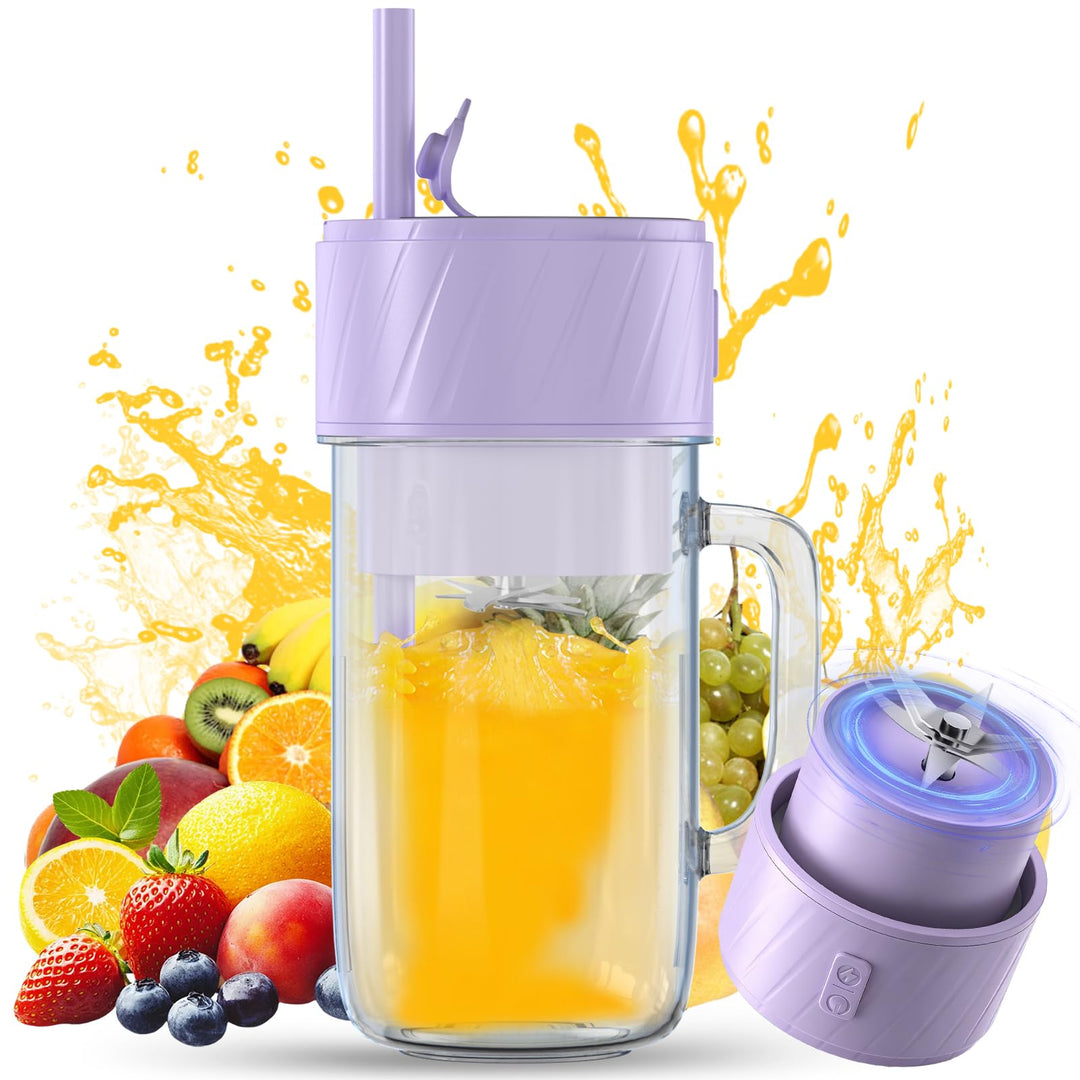 Mixer Smoothie Maker, Smoothie Mixer Klein, Mini Tragbarer Blender, Tragbarer Mixers USB, Smoothie-M