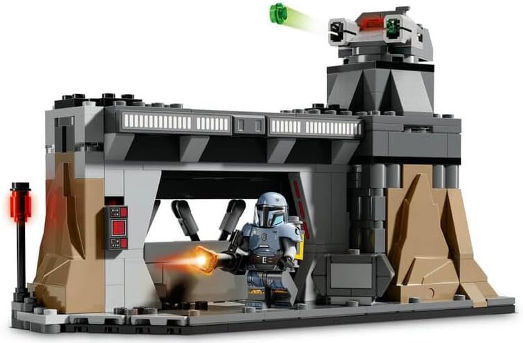 LEGO Star Wars: The Mandalorian Duell zwischen Paz Vizsla and Moff Gideon, Bauspielzeug zum Sammeln