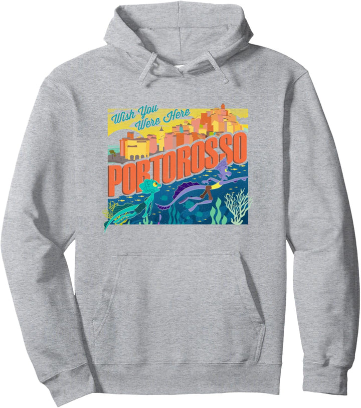 Disney Pixar Luca Portorosso Wish You Were Here Pullover Hoodie