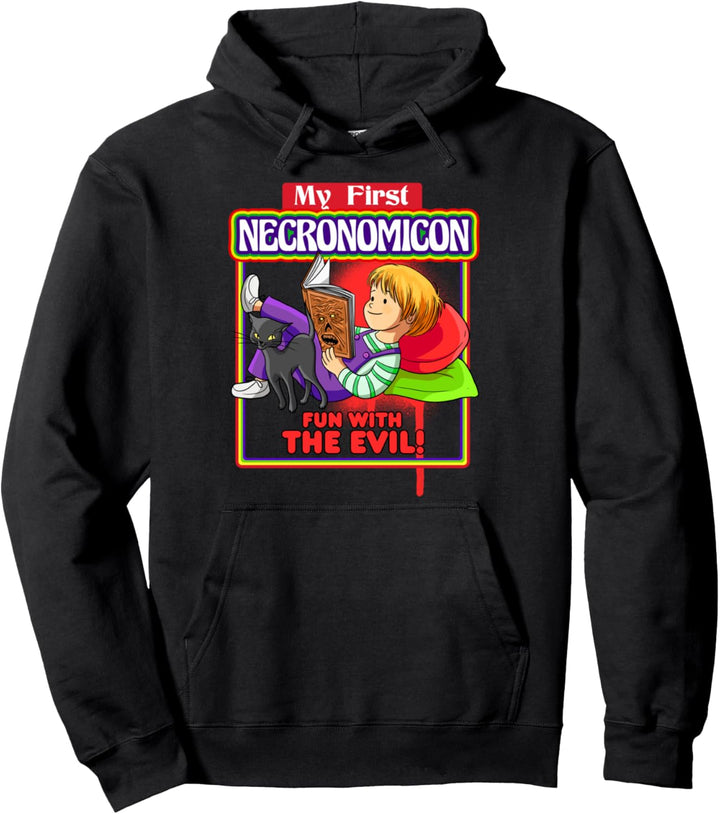 Mein erster Necronomicon-Spass mit dem Geschenk der bösen Hex Pullover Hoodie
