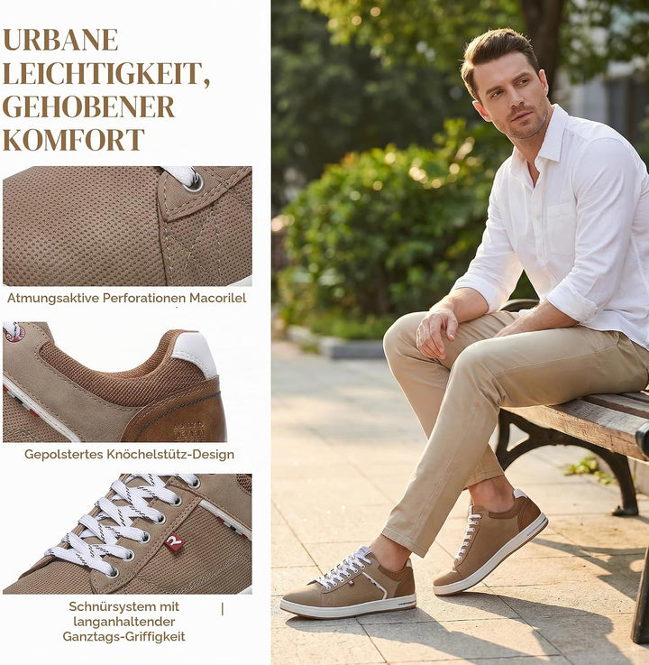 ARRIGO BELLO Sneaker Herren Freizeitschuhe Mode Schuhe Leichte Trainers für Walking, Laufen, Sport G