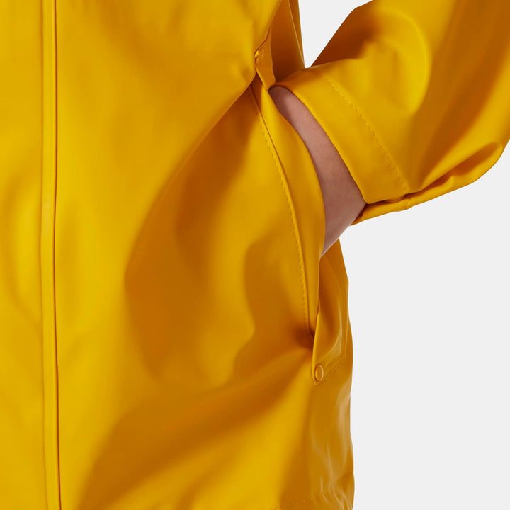 Helly Hansen Kinder Moss Pu Regenset 8 Gelb (Essential Yellow), 8 Gelb (Essential Yellow)