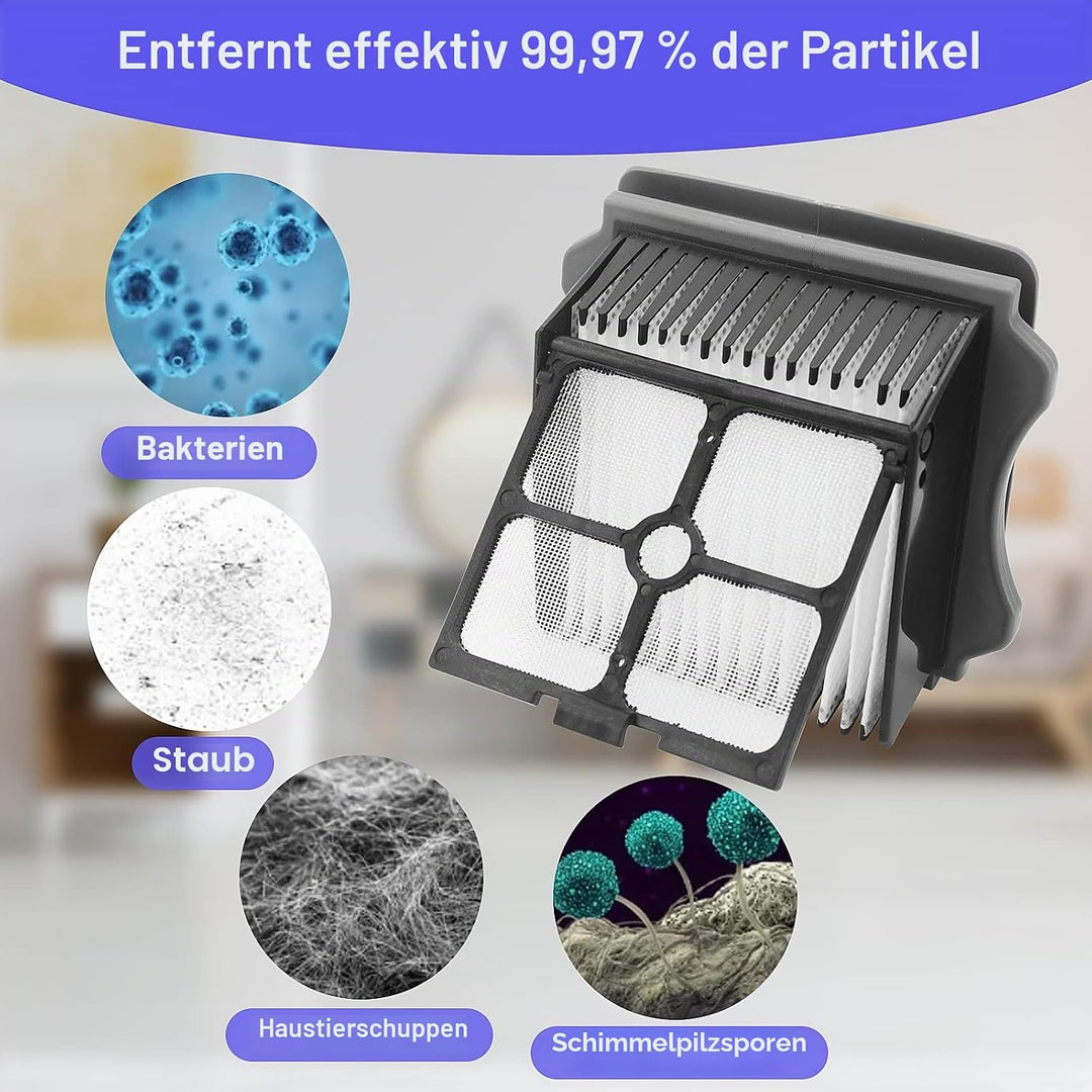Ersatzteile für Tineco Floor One S5, Bürstenrolle und Ersatzfilter für Tineco Floor One S5 und S5 pr