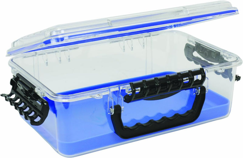 Plano Guide Series 3700 Field Box Wasserdichte Tasche Blau Grosse Wasserdichte Trockenbox mit Handsc