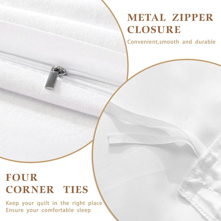 GEDAEUBA Sommer Bettwäsche 140x200 Hirsch - Waldtiere Bettbezug 140x200 2er Set, Wendebettwäsche und