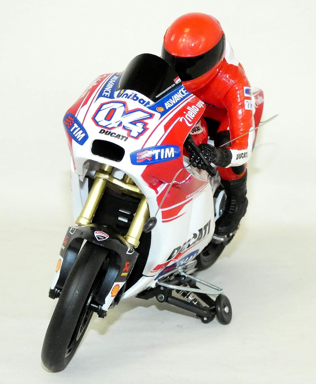 NewRay 88815 - Ferngesteuertes Modellmotorrad "Ducati Desmosedici - C.Stoner Nr.4" 1:9
