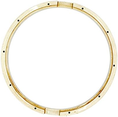 Holz Spannreifen Woodhoop 14 Zoll 10 Loch für Resonzseite