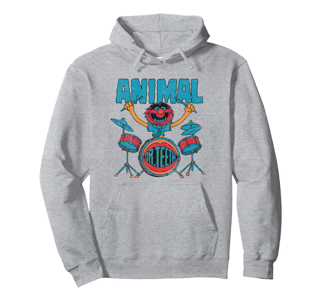 Disney The Muppets Animal Dr Teeth & Electric Mayhem Vintage Pullover Hoodie