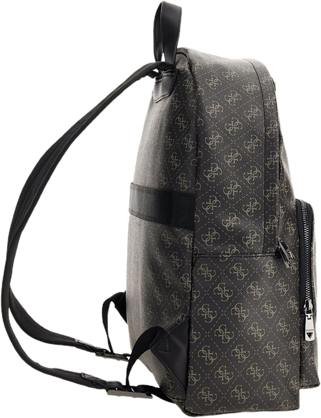GUESS Herren Vezzola SMRT New Cmpt Bckpck Bag Dab, Dark Black