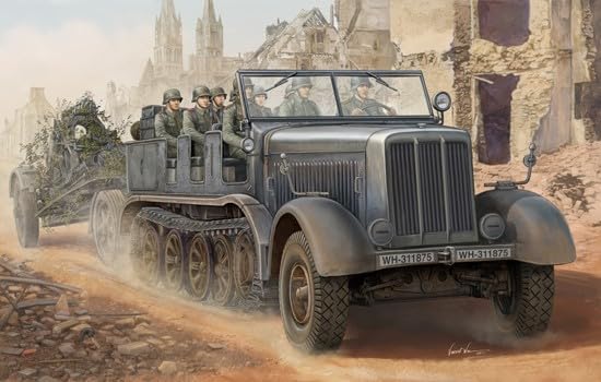 Trumpeter 01583 Modellbausatz Sd.Kfz.8 Schwerer Zugkraftwagen 12t