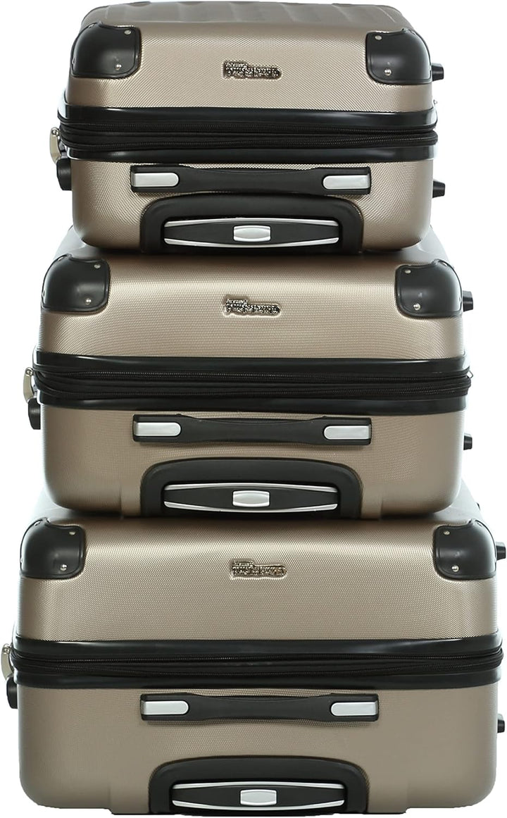 INVIDA Glüückskind Luxus Koffer Trolley Kofferset aus ABS in 6 Farben und Einzel oder im Set Frei Wä