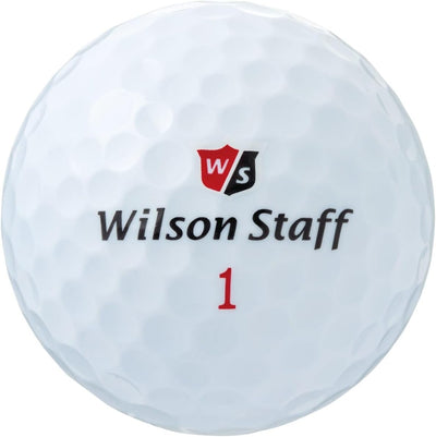 Wilson Staff Golfbälle, Anfänger, Dx2 SOFT Weiss Einheitsgrösse, Weiss Einheitsgrösse