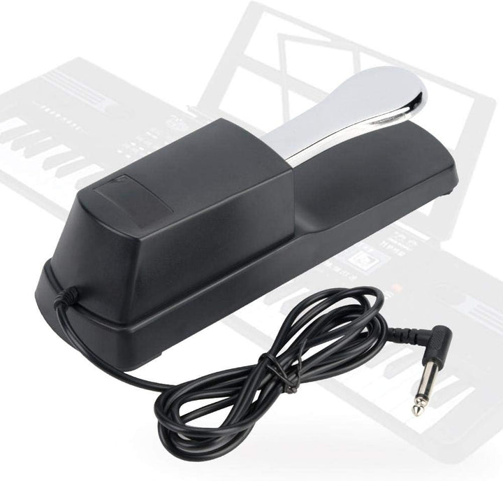 Elektronisches Klavier-Pedal, universell tragbar, elektronische Tastatur, Sustain Pedal für digitale