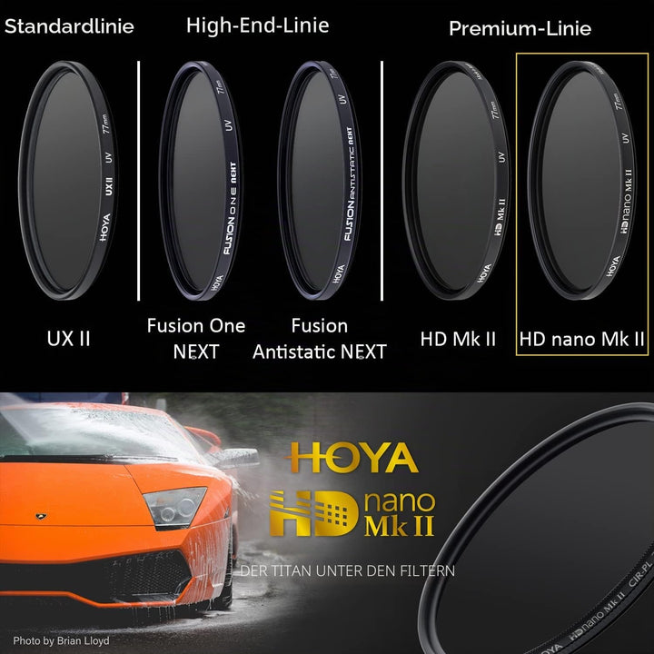 Filter Hoya HD Nano MkII UV 82mm 82mm UV, 82mm UV