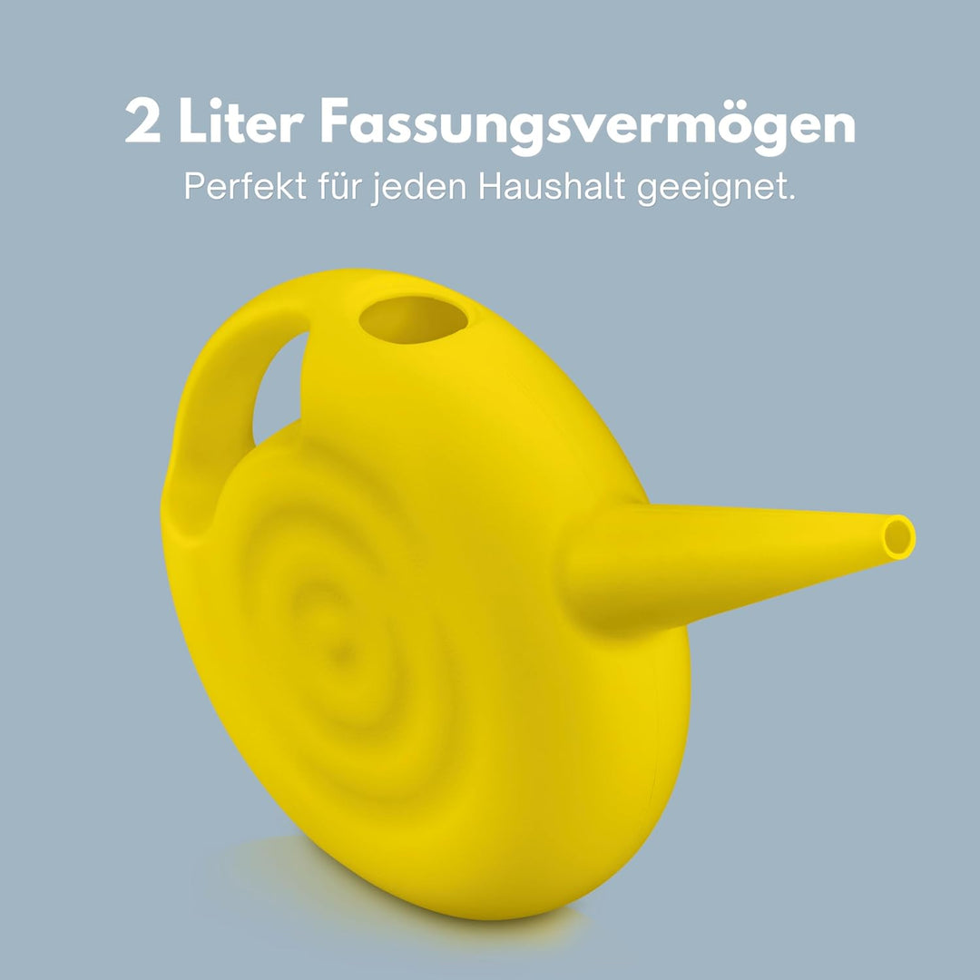 Giesskanne No.1, gelb, Kunststoff, 2 Liter, Gelb