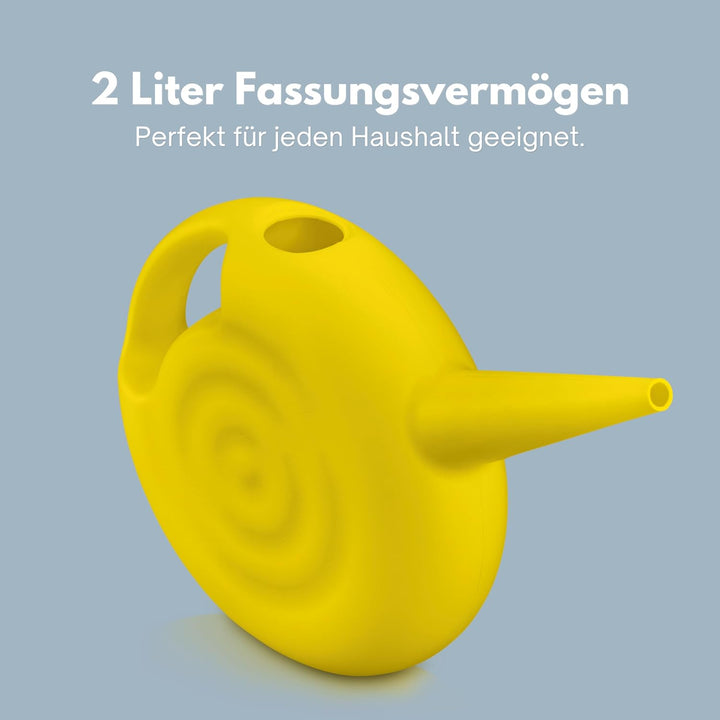Giesskanne No.1, gelb, Kunststoff, 2 Liter, Gelb