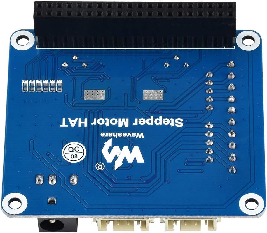 Waveshare Stepper Motor HAT for Raspberry Pi Drives Two Stepper Motors Up to 1/32 Microstepping