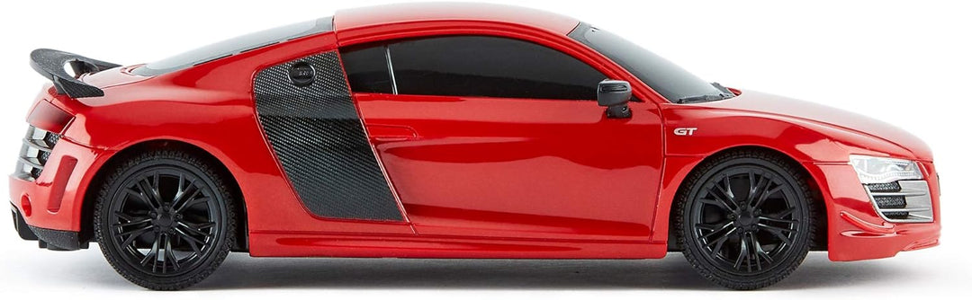 CMJ RC CARS Audi R8 GT, offizielles Lizenziertes Ferngesteuertes Auto, Spielzeit RC Flitzer Auto, 1: