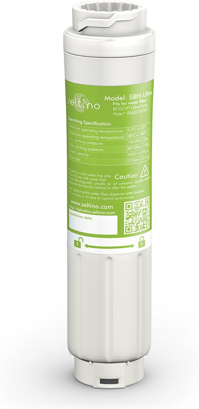 Neuheit: Wasserfilter SBH-Ultra ersetzt Bosch Ultra Clarity