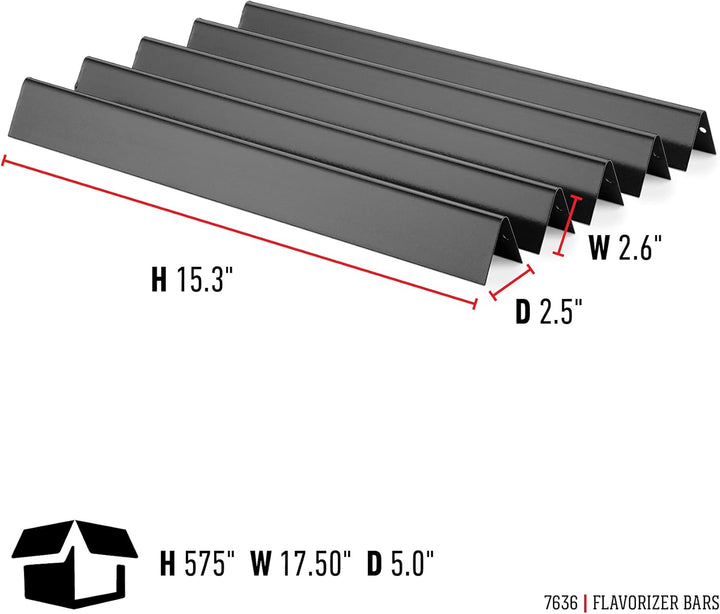 Weber 7636 Flavorizer Bars porzellan-emailliert Single, Single