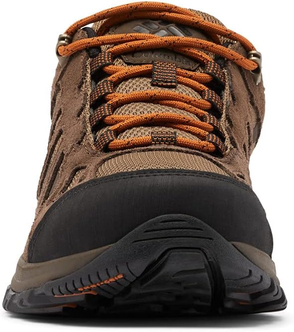 Columbia Redmond III WP wasserdichte Wanderschuhe für Herren 40 EU Braun Saddle X Caramel, 40 EU Bra