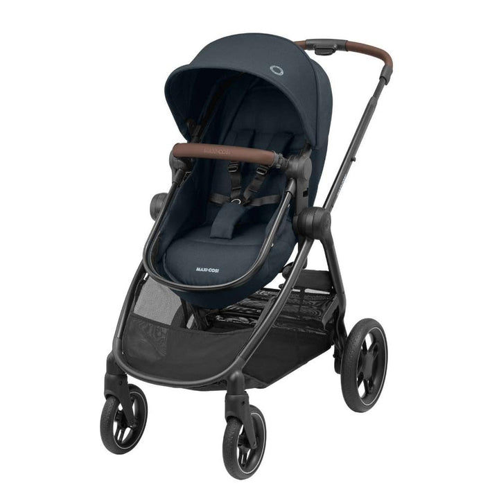 Maxi-Cosi Kombi-Kinderwagen Modell 2-in-1 Zelia³ wendbarer Sitz & Wanne in einem, verstellbarer Schi
