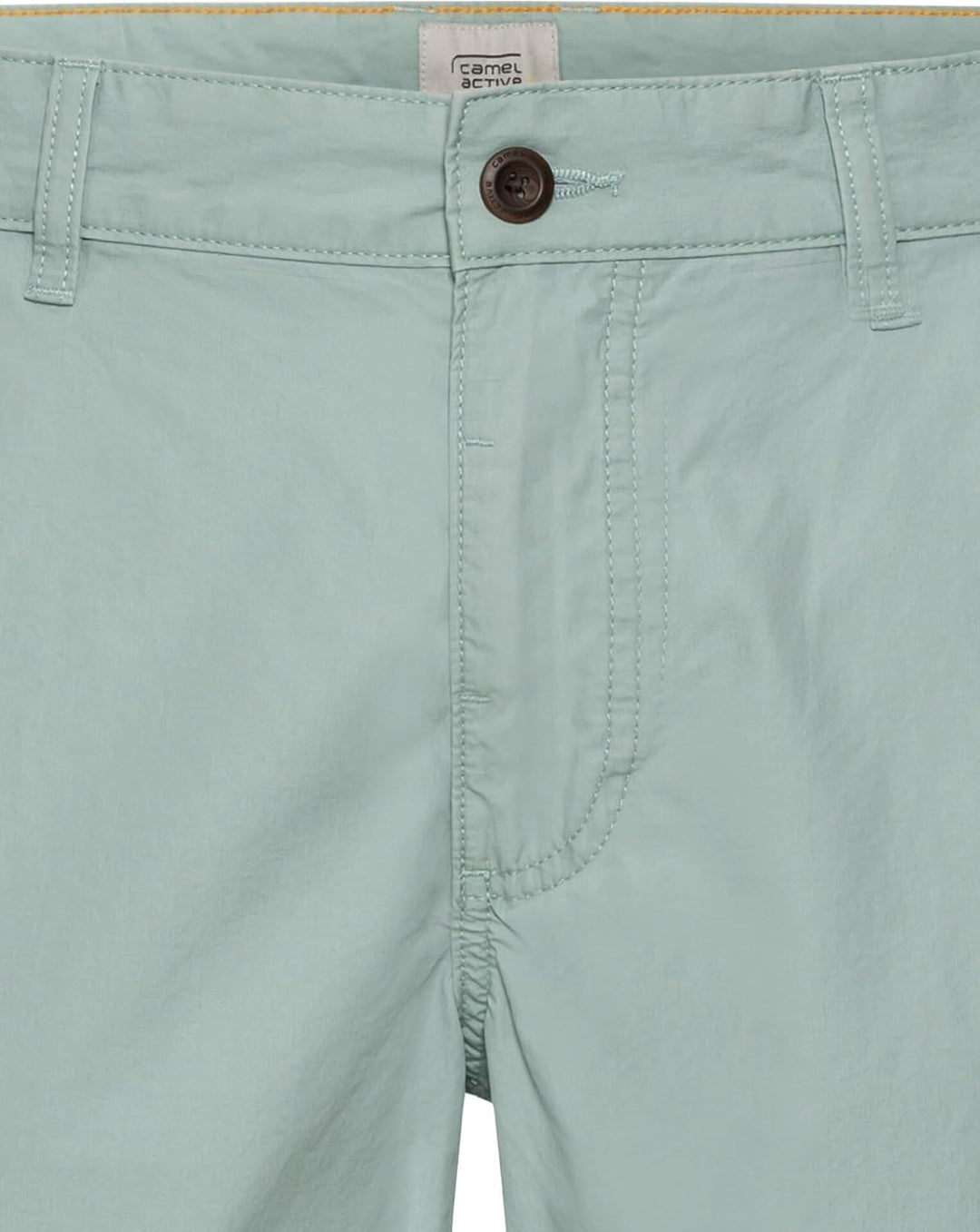camel active Chino Shorts Aus Reiner Baumwolle - Hose 38 Blau-grün, 38 Blau-grün