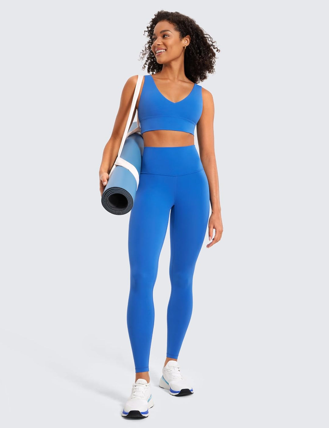 CRZ YOGA Butterluxe Damen High Waist Sport Leggings Blickdicht Yoga Leggins Sporthose Workout Gym Yo