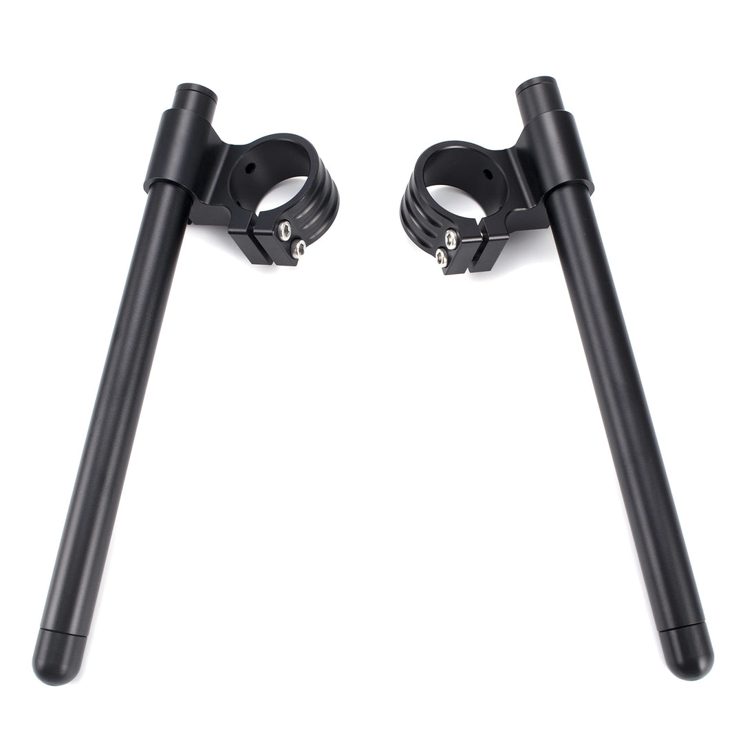 Fullibars Ø 52mm stummellenker für moto gabel Ø 52mm cafe racer custom mit neigung 7 ° mit Lenkrohre