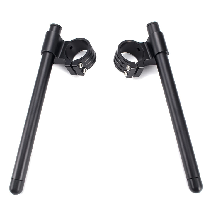 Fullibars Ø 52mm stummellenker für moto gabel Ø 52mm cafe racer custom mit neigung 7 ° mit Lenkrohre