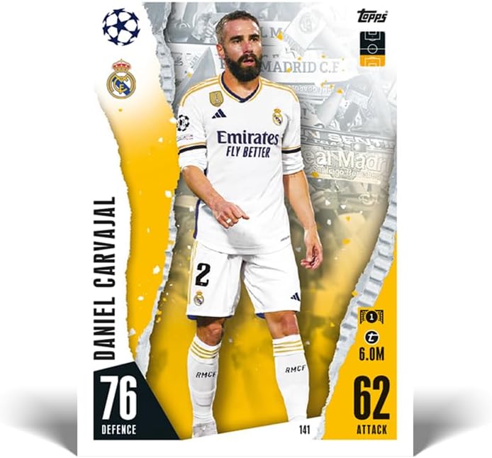 Topps Match Attax 23/24 -Display Box (36 Päckchen / 432 Karten) Full Box, Full Box