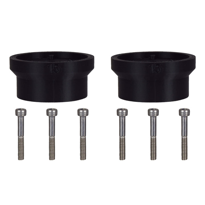 HERRLAN® Präzisions-Abstandshalter für Messerteller - 15 mm Distanzscheiben | Tieferlegungs-Kit für