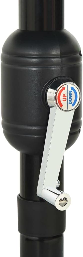 vidaXL Sonnenschirm mit Aluminium-Mast 3-lagig Ampelschirm Gartenschirm Marktschirm Strandschirm Kur