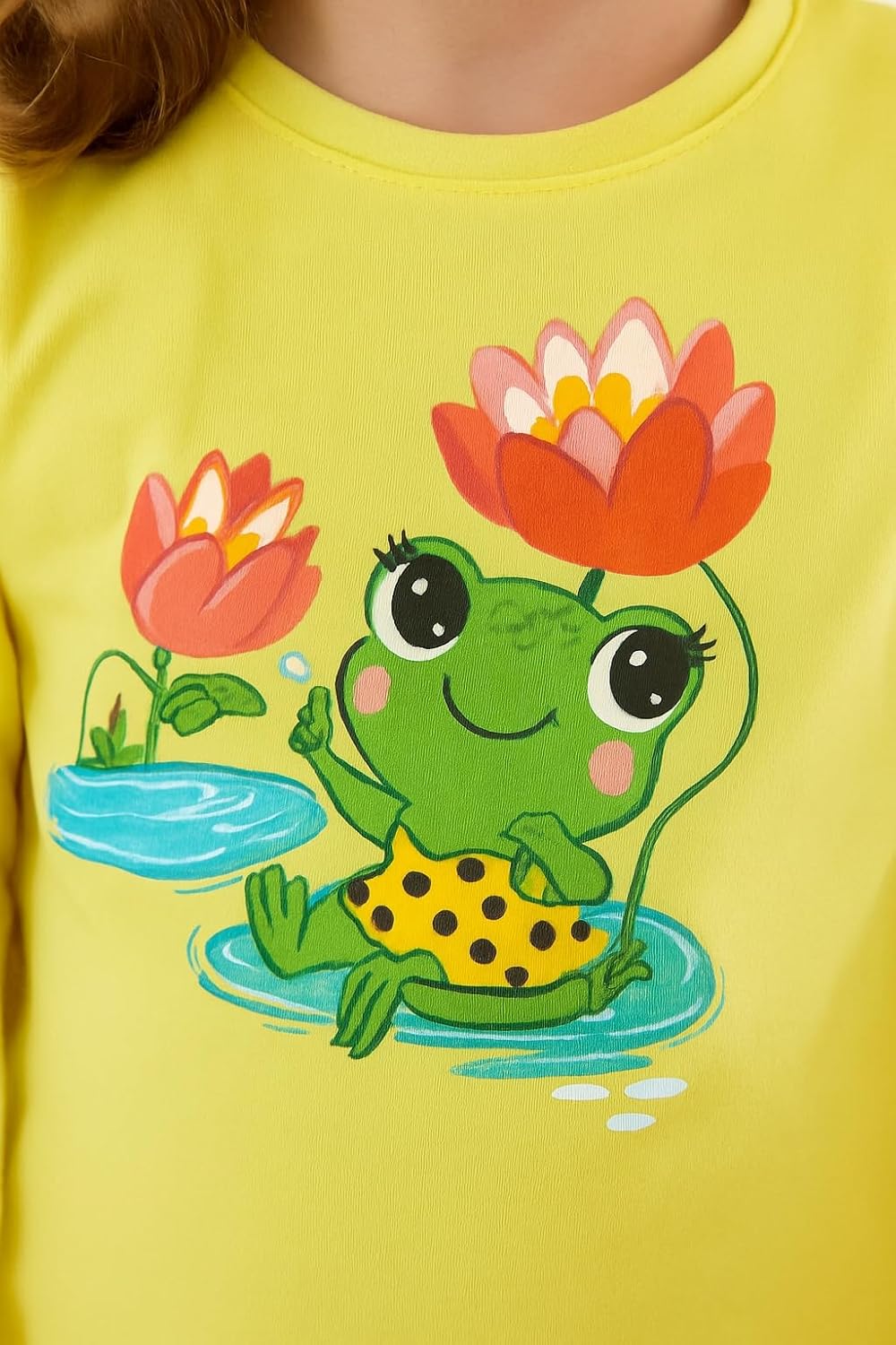 Mayoral Baby-T-Shirt, T-Shirt für Mädchen und Jungen, 6-24 Monate, Kurzarm, Rosa und Gelb, Baumwolle