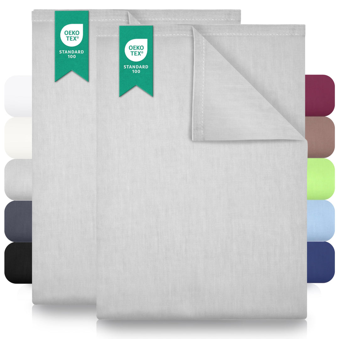 GREEN MARK Textilien 2er Pack Klassische Bettlaken Betttuch Laken Leintuch Haustuch 100% Baumwolle o