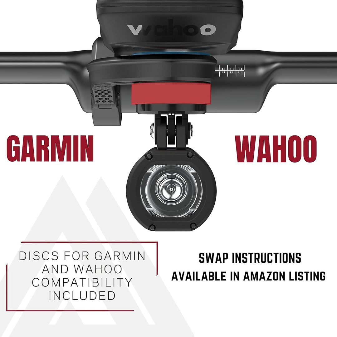 KOM Cycling CM06 Schnellspanner GoPro Computerhalterung für Wahoo und Garmin Fahrradcomputer (Fahrra